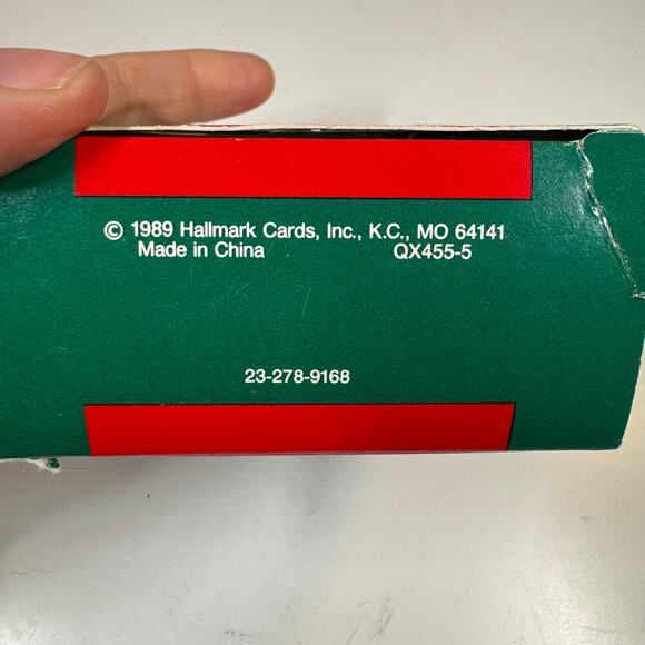 Hallmark Hark! It’s Herald 1989 ornament Keepsake Ornament First in Series Elf - Picture 4 of 8